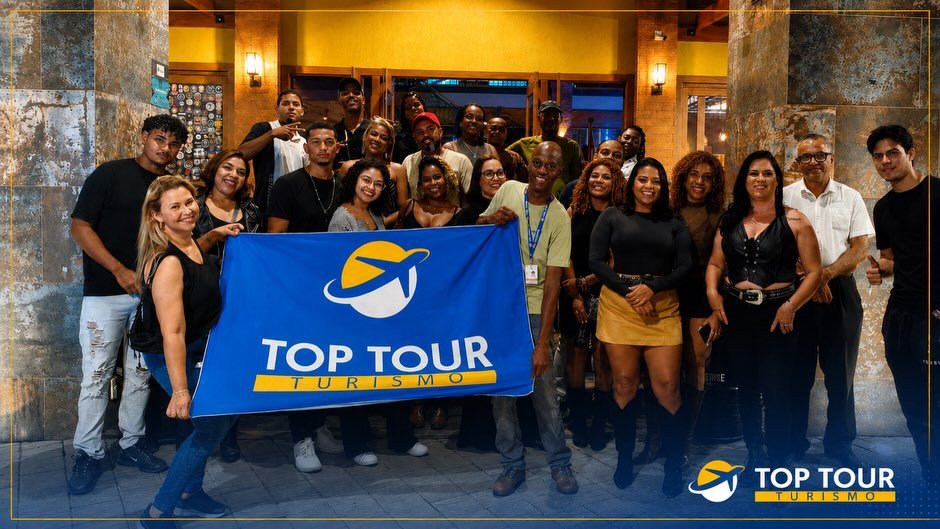 Viajantes Top Tour reunidos