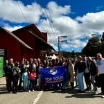 Grupo de viajantes da Top Tour